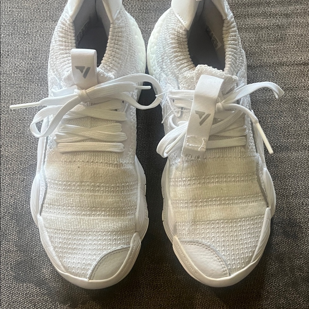 adidas Men's White Knit Sneakers